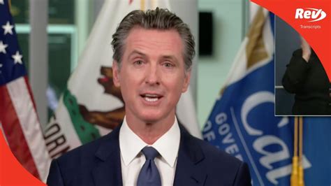 California Governor Gavin Newsom August 17 Press Conference Transcript ...