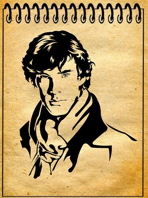 Sherlock Holmes SVG / Sherlock Holmes Clip Art/ Cut files for Cricut ...