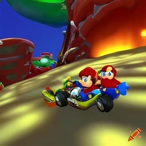 Exploring mario kart