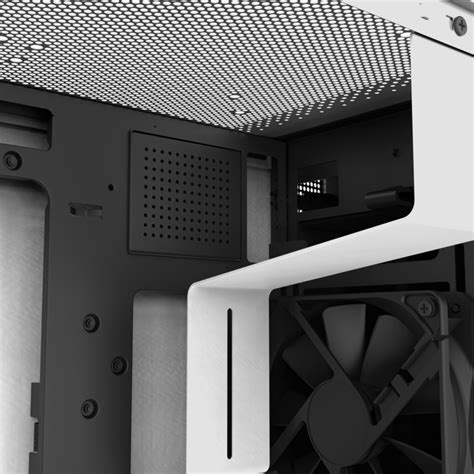 NZXT H400i Premium ATX Mid Tower Case (Matte White and Black) – F 1Tech Computers