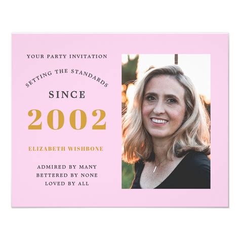 21st Birthday Invitations, 30th Birthday, Party Invitations, Born In The 2000s, Custom Flyers ...