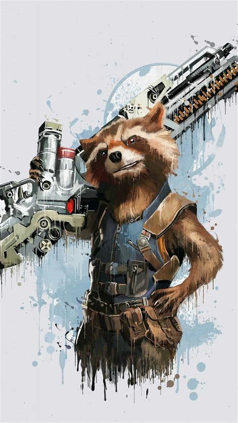 Rocket racoon, avengers, HD phone wallpaper | Peakpx