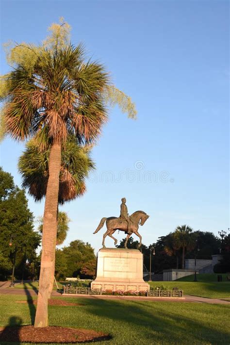 Wade Hampton III Monument on the SC State House Grounds Editorial Image - Image of gervais ...