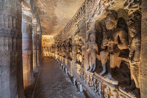 Private Full day tour to Ajanta and Ellora caves with Lunch