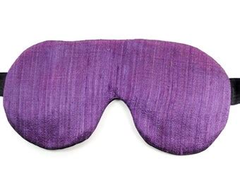 Lavender Silk Sleep Mask Eye Mask by Svilac on Etsy