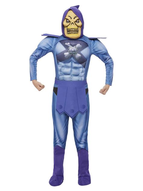 Skeletor Costume Kids | Fancy Dress Costumes - Costume Direct