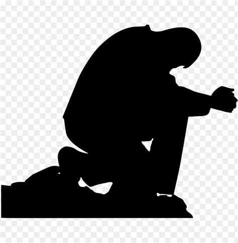 Christian Clip Art Praying Hands Prayer Silhouette - Praying PNG ...