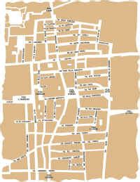 Map of Sansepolcro