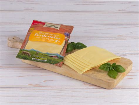 Bio Butterkäse in Scheiben von Alnatura liefern lassen!