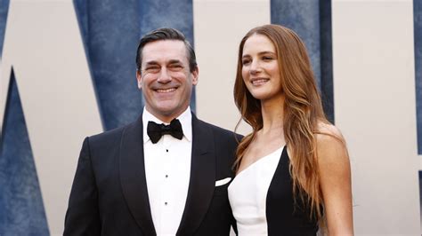 Jon Hamm says it’s ‘exciting’ to be married to ‘Mad Men’ co-star Anna ...