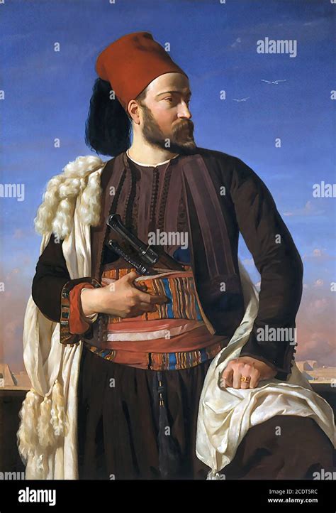 Benouville Léon - Leconte De Floris in an Egyptian Army Uniform ...