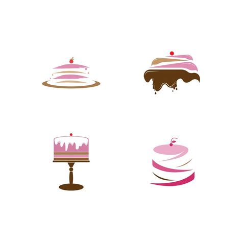 cake bakery logo design vector 6126145 Vector Art at Vecteezy