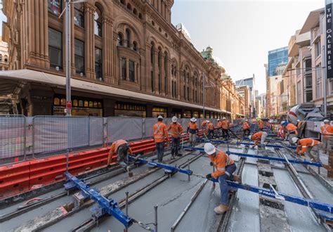 Sydney’s Light Rail Construction on George Street Delayed