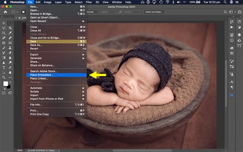 How to Add a Watermark in Photoshop - Newborn Posing