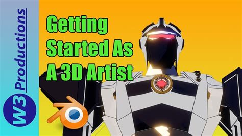 3d Artist Blender Guide - Resources for Getting Started - YouTube