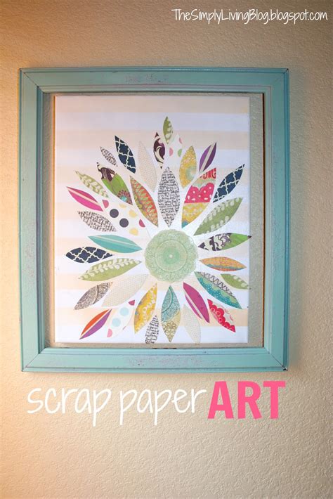 Simply Living : paper scraps art