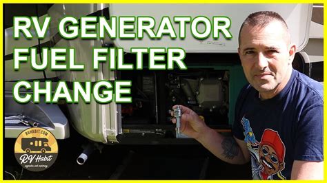 Replacing A Fuel Filter On A Cummins Onan RV Generator - RV Maintenance – Cummins Onan RV QG ...