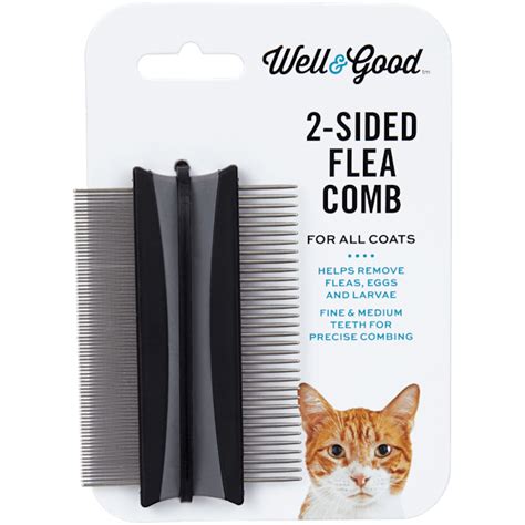 Well & Good 2-Sided Cat Flea Comb, 3" L X 2" W | Petco