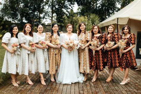 Inabel Ternos for Entourage | Philippines Wedding Blog