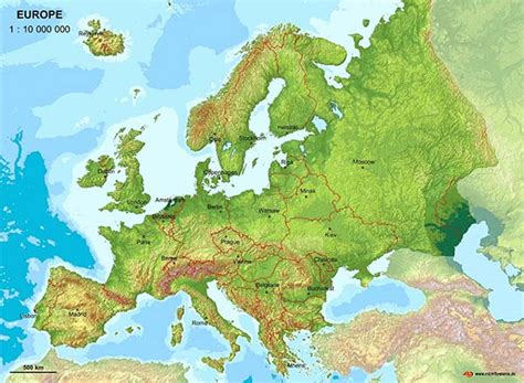 Europa: Poziţia geografică, Limitele, Întinderea