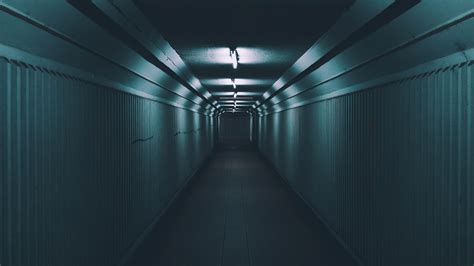 Free Images : blue, light, subway, infrastructure, darkness, tunnel, line, road, symmetry ...