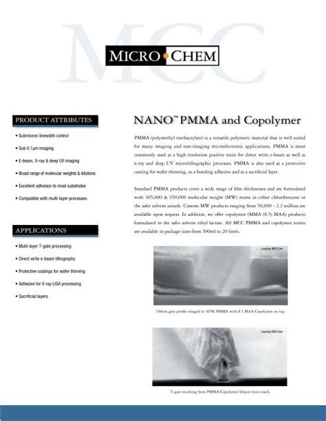 pmma & copolymer