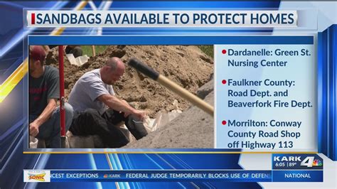 Free sandbags offered to those living in flood zones