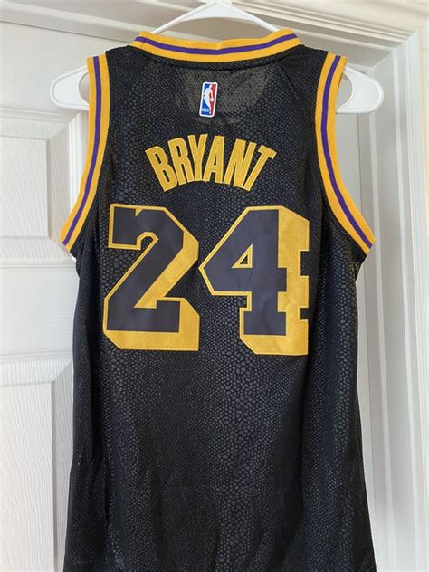 Youth Kids Kobe Bryant Lakers black mamba edition jersey for Sale in ...