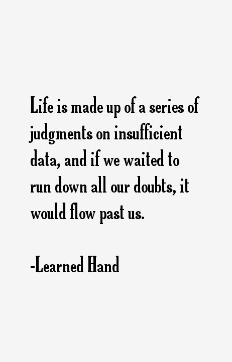 Learned Hand Quotes & Sayings