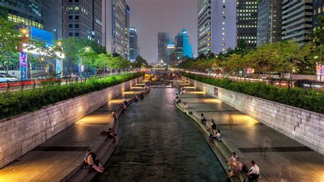 Pemandangan Aesthetic Korea Pin Oleh George Elhayek Di Cyberpunk Di ...