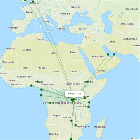 Kigali International airport map | Kigali (KGL) | Airport Information