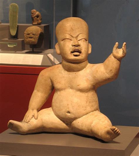 Children and Youth in History | Olmec Ceramic Baby Figurine [Object]