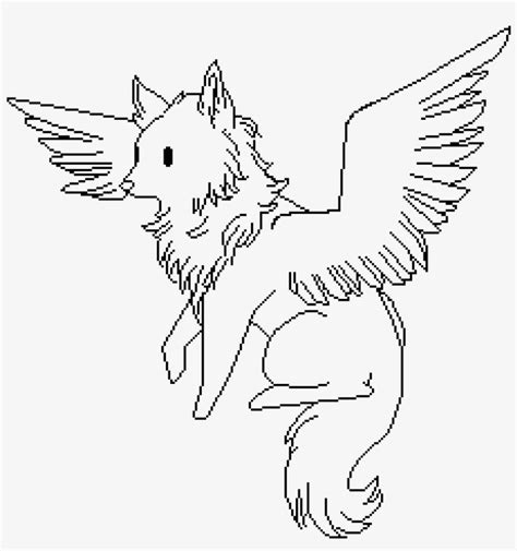 Wefalling: Cute Wolf Drawings With Wings