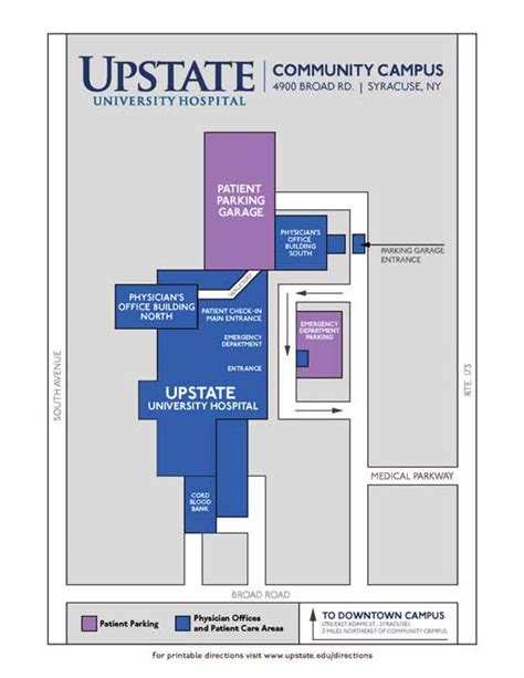 Maps | Marketing Communications |SUNY Upstate Medical University