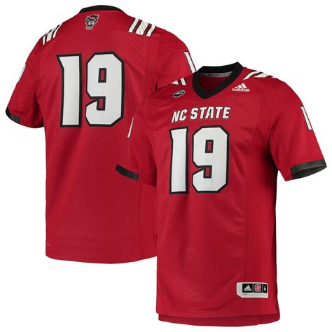 NC State Wolfpack Team Premier Football Jersey – Red – Nyjerseys.store