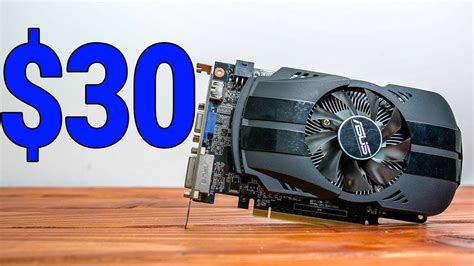 GTX 650 Benchmarks in 2018! -- $30 on AliExpress! - YouTube