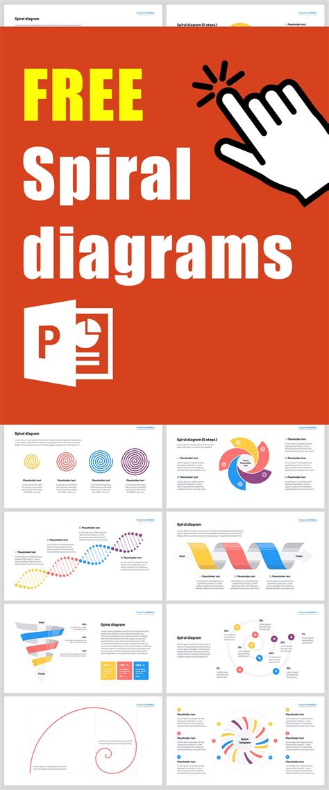Free Spiral in PowerPoint | Powerpoint design templates, Free infographic templates, Powerpoint ...