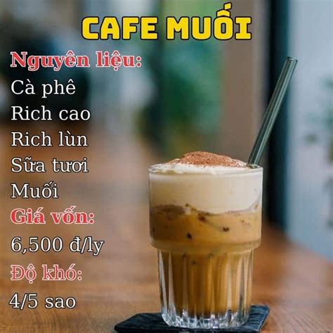 Cách làm cà phê muối ngon tại nhà - Lyon Coffee