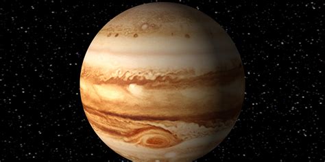 Planet Jupiter ist der König im Sonnensystem