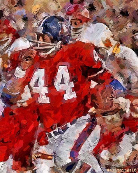 Floyd Little, Denver Broncos by Everything18 | Football art, Nfl ...