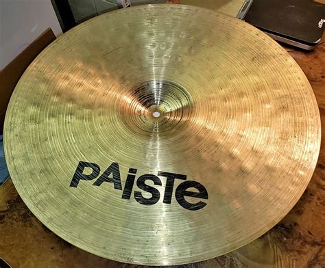 Paiste 20" Sound Formula Full Ride Cymbal 034938 Germany | Reverb