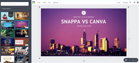 Comparison Between Canva & Snappa, Best Online Graphic Design Tools