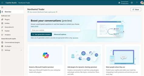 Microsoft introduces Copilot Studio, a new low-code tool for building, customizing, and managing ...