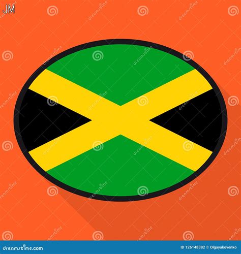 Jamaica Communication Network Map. Vector Low Poly Image Of A Global Map With Lights In The Form ...