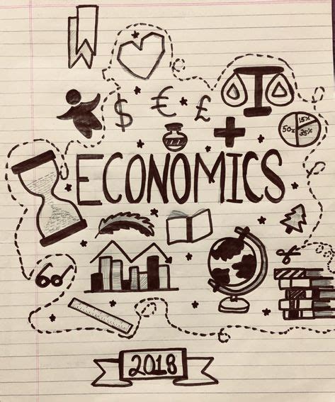 Economics Project Cover Page Design