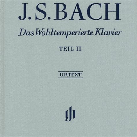 Bach - The Well-Tempered Clavier Part 2 Hardcover w/ fingering - PianoWorks