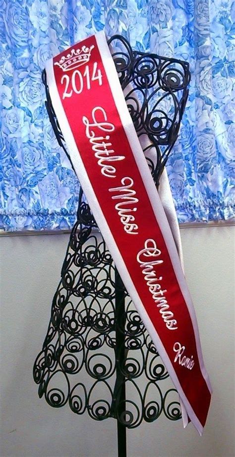 Personalized Pageant Sash, Custom Embroidered, Queen Pageant Sash - Etsy | Personalized sash ...