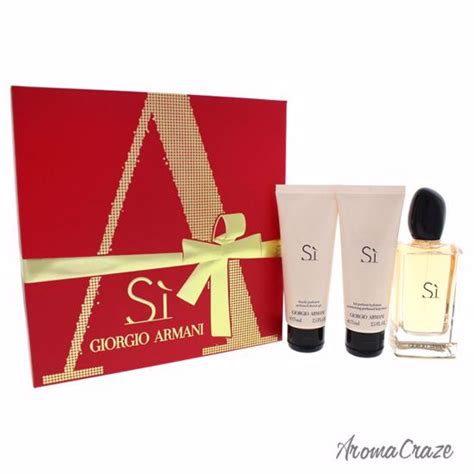 Giorgio Armani Si Perfume Gift Set / Giorgio Armani Women S Discovery Miniature Fragrance Gift ...