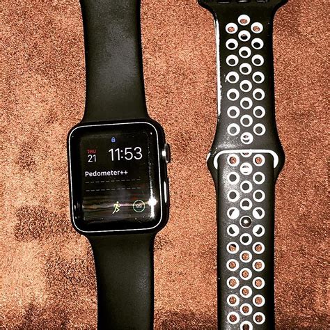 Apple watch series 1 42mm Space grey two bands for sale 17… | Flickr