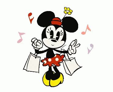 a cartoon mickey mouse with red and white polka dots on it's head ...